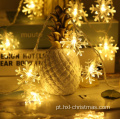 Luzes decorativas de Natal LED string Snowflake